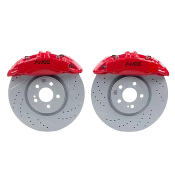 Brake calipers a45 front 6 pot AMG kit and rear single for w177/w176/ Mercedes-Benz CLA/GLA/GLB with 350mm/330mm 18-inch wheels