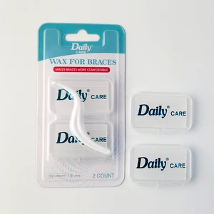 Daily Care Food-Grade Orthodontic Wax for Damaged Teeth Protection Orthotic Wax Braces for Orthodontic Dental Flossers