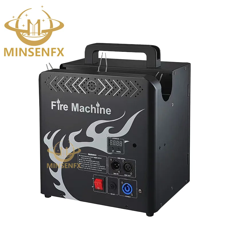 MINSENFX Triple Head Fire Machine - Perfect for Parties