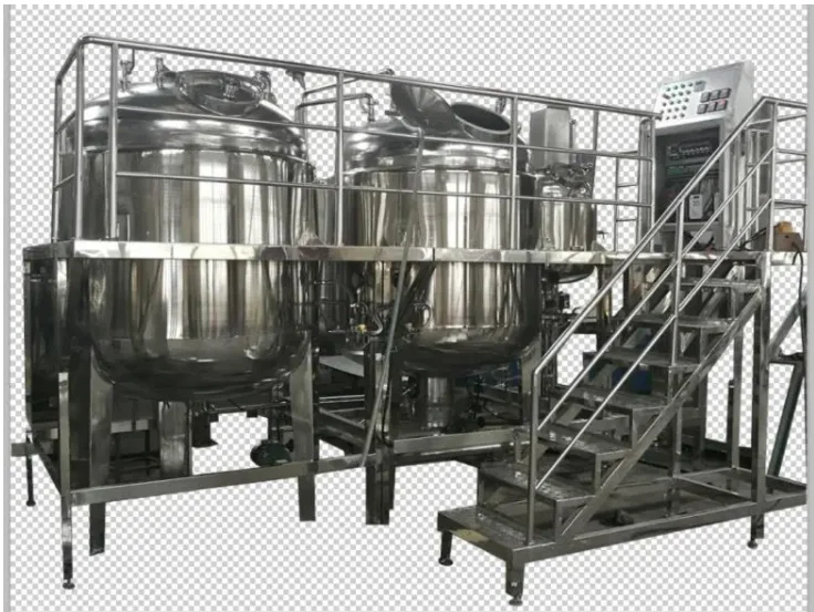 Автоматический Вакуумный гомогенизирующий эмульгатор/машина для изготовления гелевых эмульгаторов/Оборудование химической