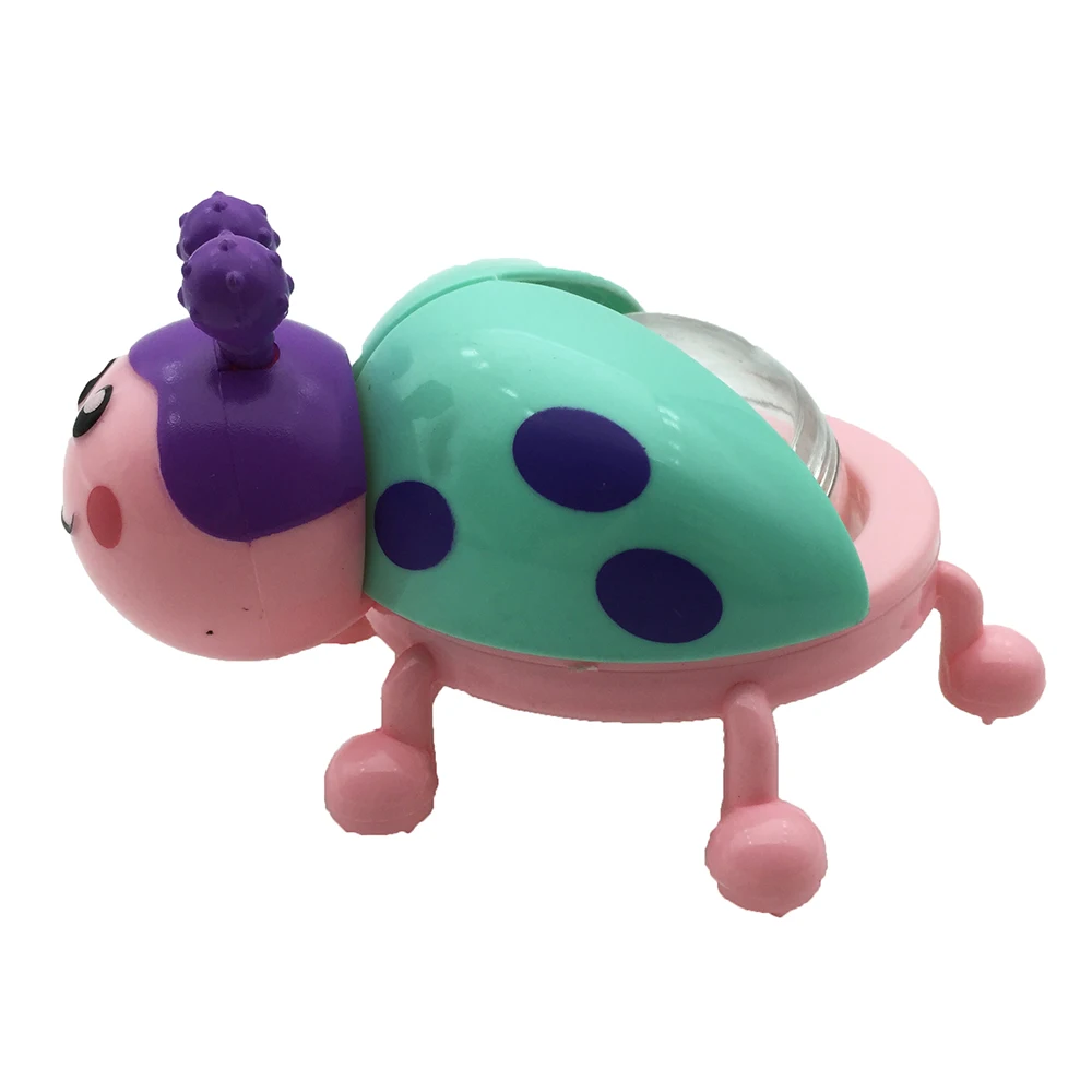Красочные пластиковые животные ручной шейкер плюшевый осьминог леди жук колокольчики детские погремушки игрушки