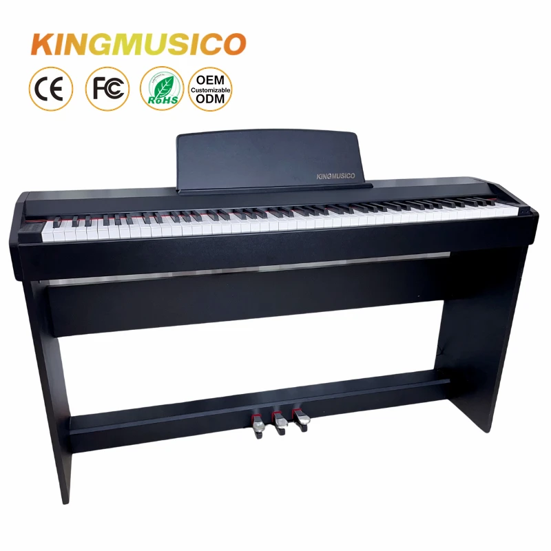 2024 новая популярная клавиатура музыкальные инструменты пианино 88 взвешенные клавиши цифровое профессиональное