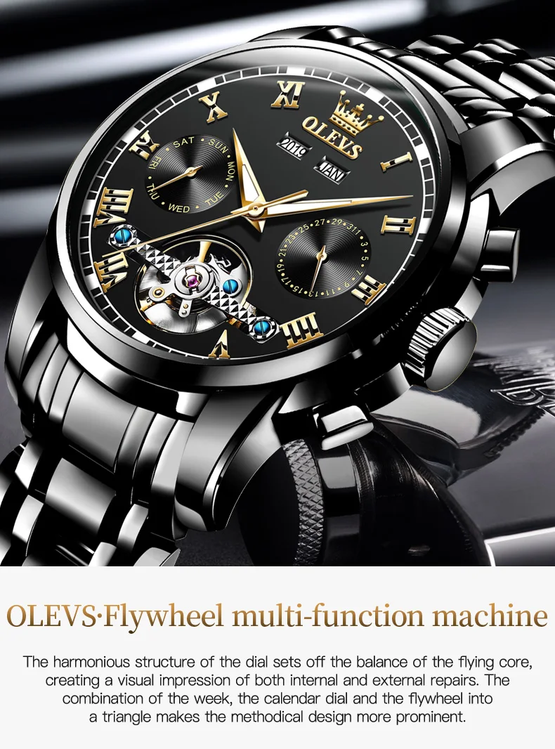 OLEVS Luxury Brand Men | GoldYSofT Sale Online