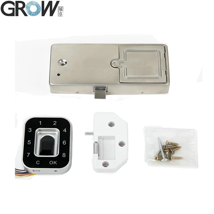 Недорогой замок для шкафа с отпечатком пальца GROW