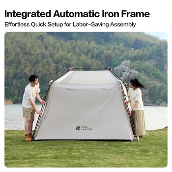 Mobi Garden Holiday Mountain House 5.9 Lite - Quick Setup Camping Tent