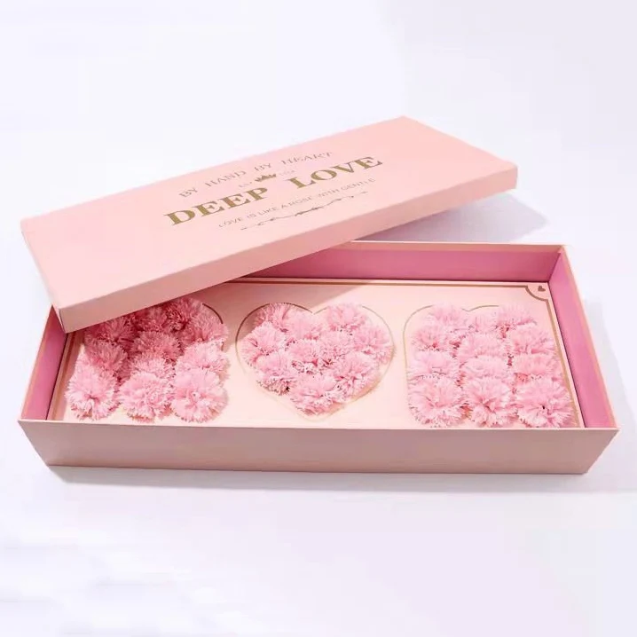 Mom, I Love You Pink Floral Personalized Gift Box Set