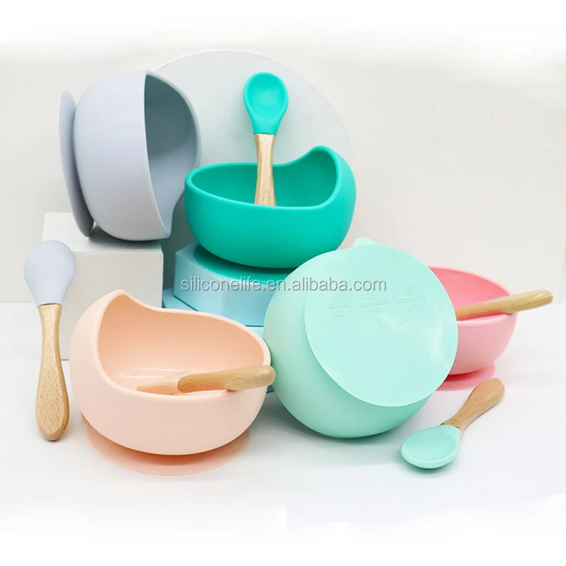 Chaude D Aspiration Souple En Silicone De Qualite Alimentaire Bebe Bol Et Cuillere Pour Enfants Buy Silicone Bebe Bol Cuillere Pour Enfants Silicone Bebe Bol Aspiration Bebe Bol Product On Alibaba Com