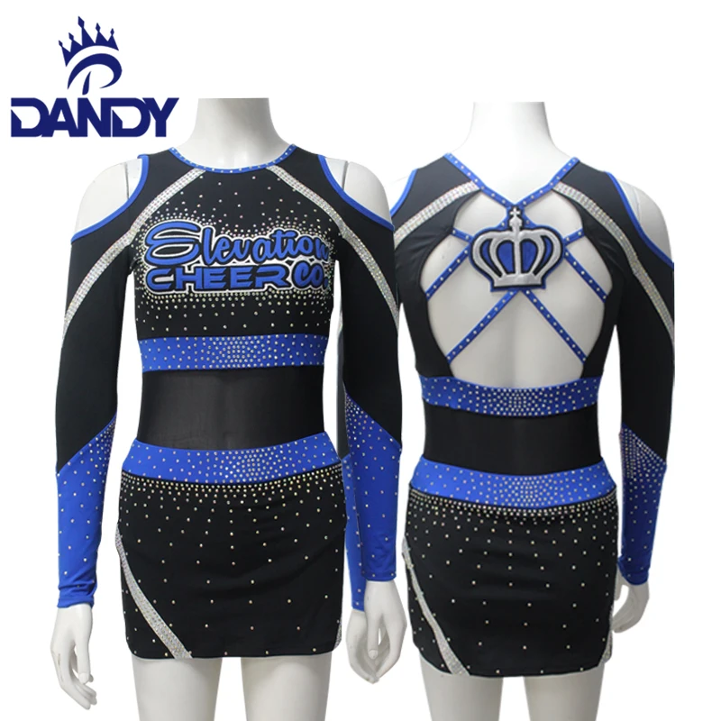 Wholesale Competition Cheerleading Uniform Customized Design ...