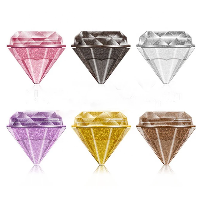 Yueshunxing Factory Wholesale 5g Jewelry clear Cosmetic Jar Nail Powder Storage Jar Container Mini Drll Shape Eyeshadow Container