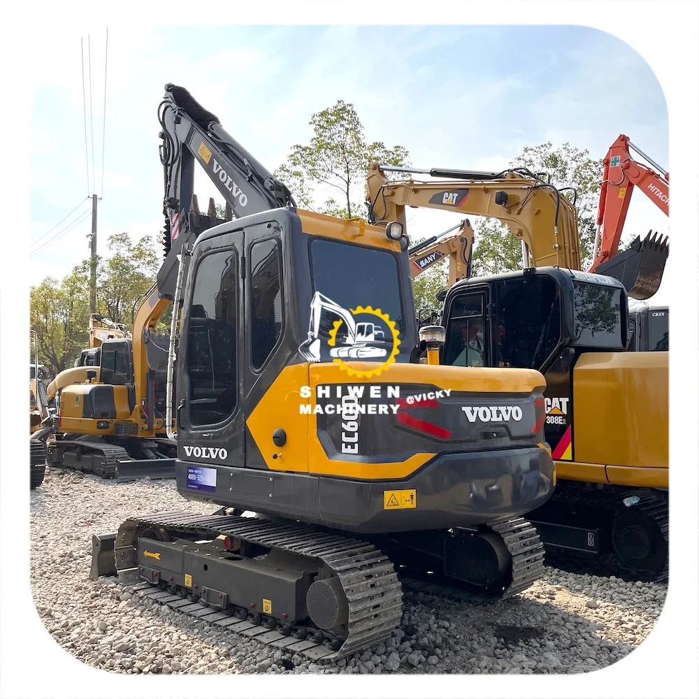 Used Volvo EC60DL Mini Excavator Core Motor Engine Gearbox Components Low Price New EC140DL EC240D EC210DL Harga Excavator