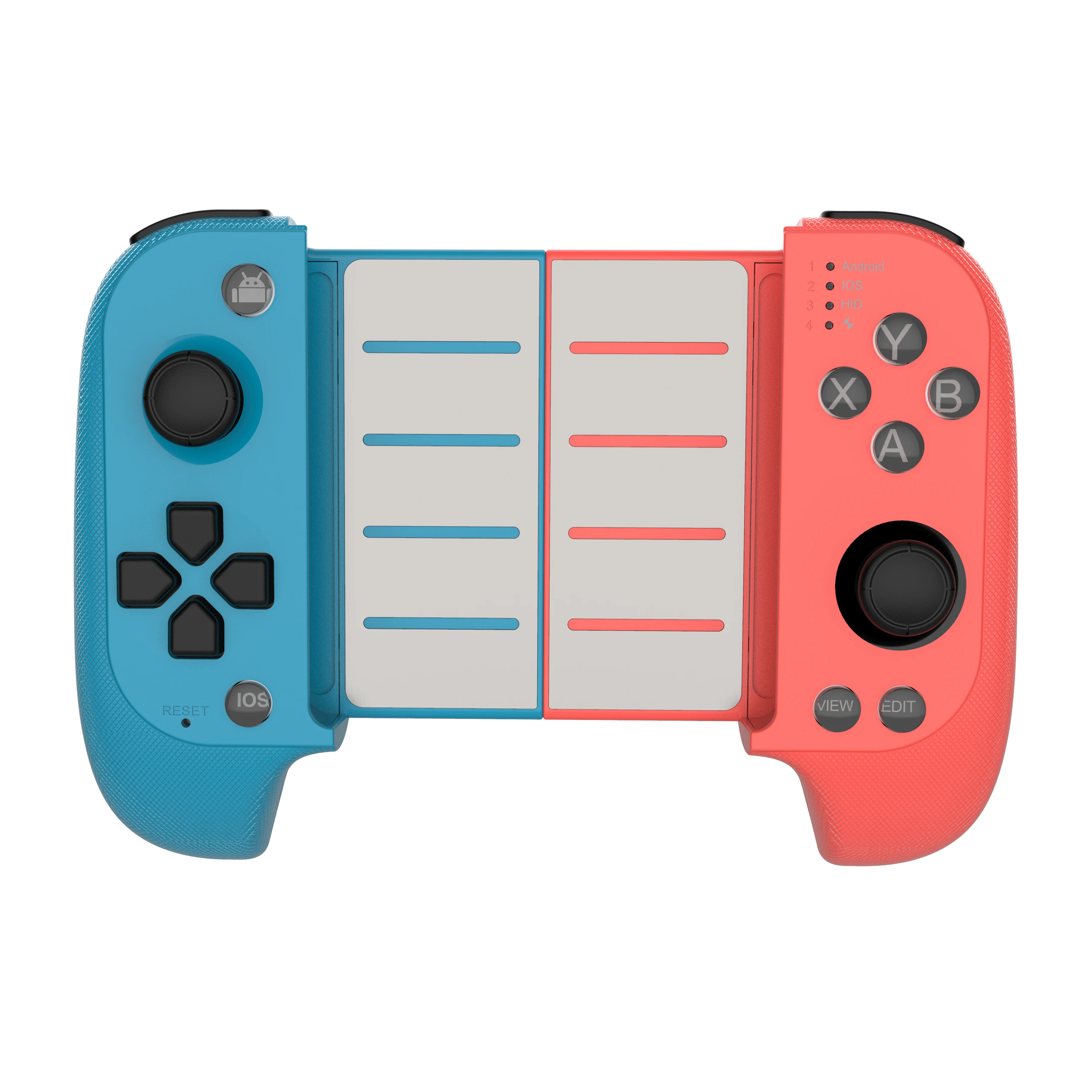 Беспроводной Android IOS мобильный игровой контроллер вертикальный экран игровой геймпад для PUBG джойстик и игровой контроллер