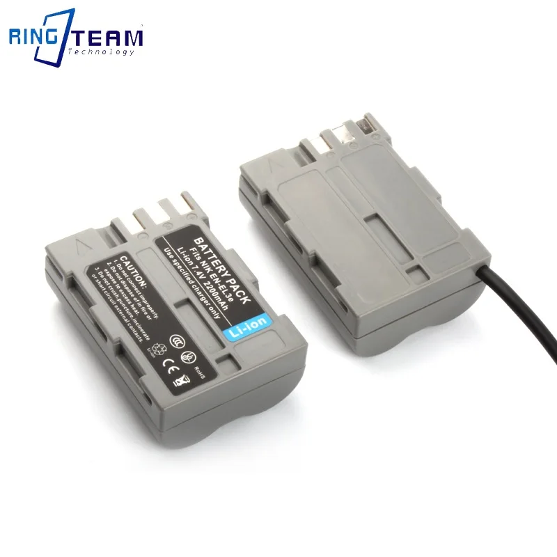 Straight Cable 8V USB Power Cable+EN-EL3E Dummy Battery EL3E for Nikon D50 D70 D70S D80 D90 D100 D200 details