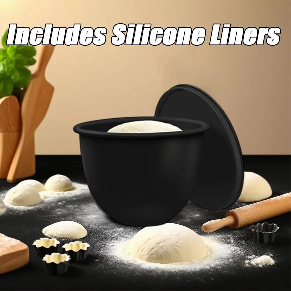 thumbnail image 2 of Silicone Liners For Tilt Head 5 Qt Mixers Replacement Bowl Inserts Food 2 of 12