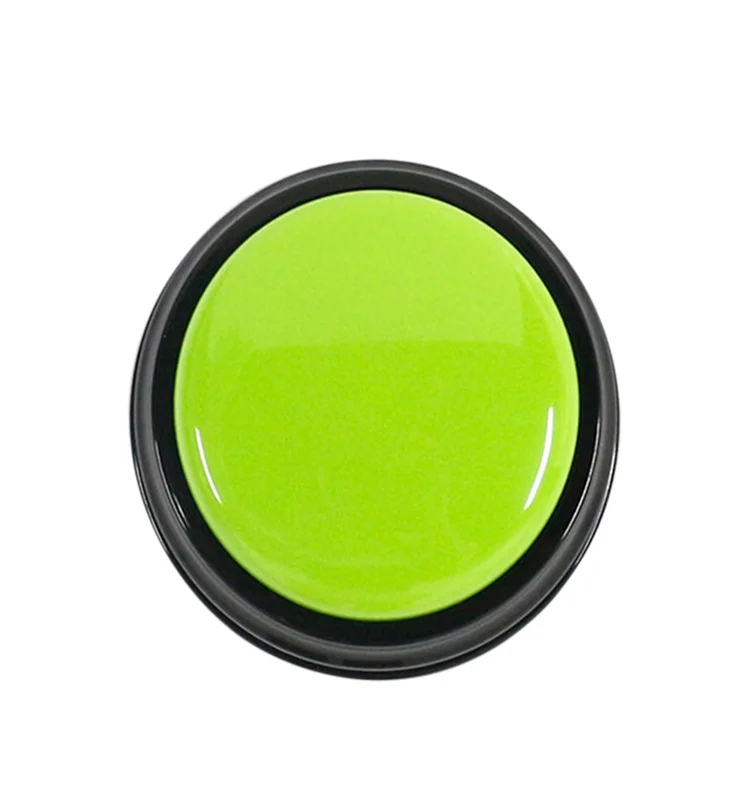 Записываемая говорящая Удобная звукозаписывающая кнопка для детей, домашних животных, собак, Интерактивная игрушка, кнопки для ответа, создание шума для вечеринки