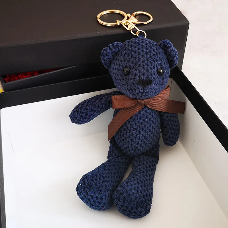 20cm Teddy Bear Stuffed Keychain Plush Toys Plush Key Chains Pendant