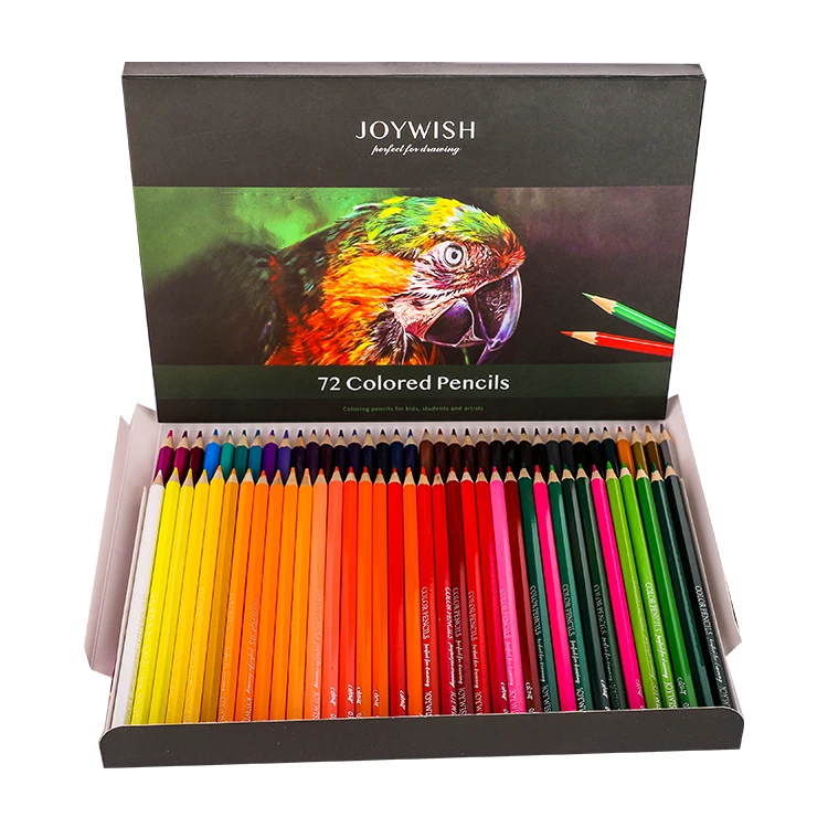 Оптовая продажа профессиональный художественный масляный набор из 72 цветных карандашей