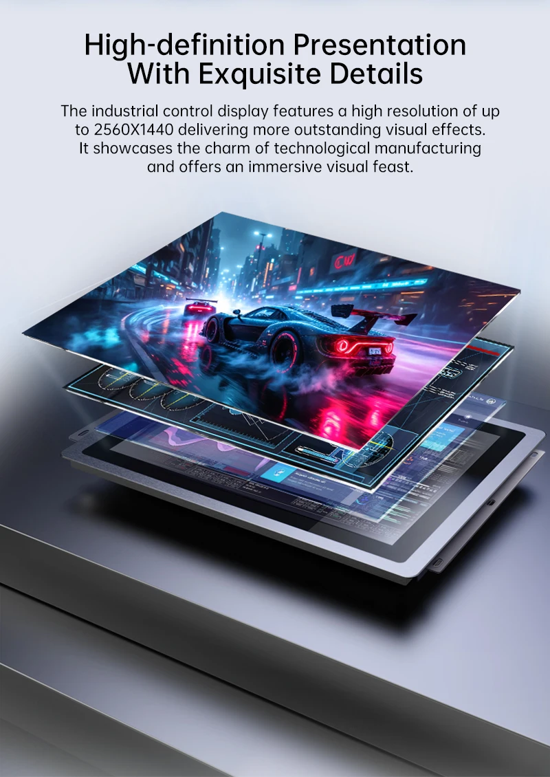 High Quality Industrial All-in-One Touch PC 21.5" IP65 PCAP Capacitive J9001/i5/i7 CPU Linux/Windows Fanless Embedded Panel PC