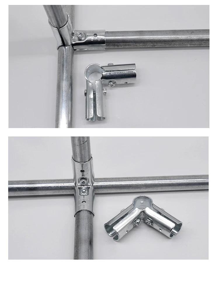 Metal Joint Connectors for Pipe Rack Systems - Durable & Versatile