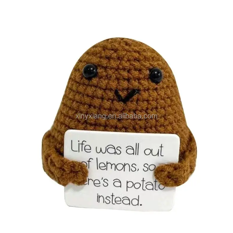 factory custom funny gift crochet poo