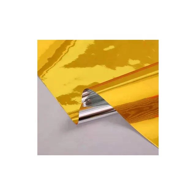 Gold and Silver Color Custom Soft Moisture Proof BOPP Metallized Packaging Film