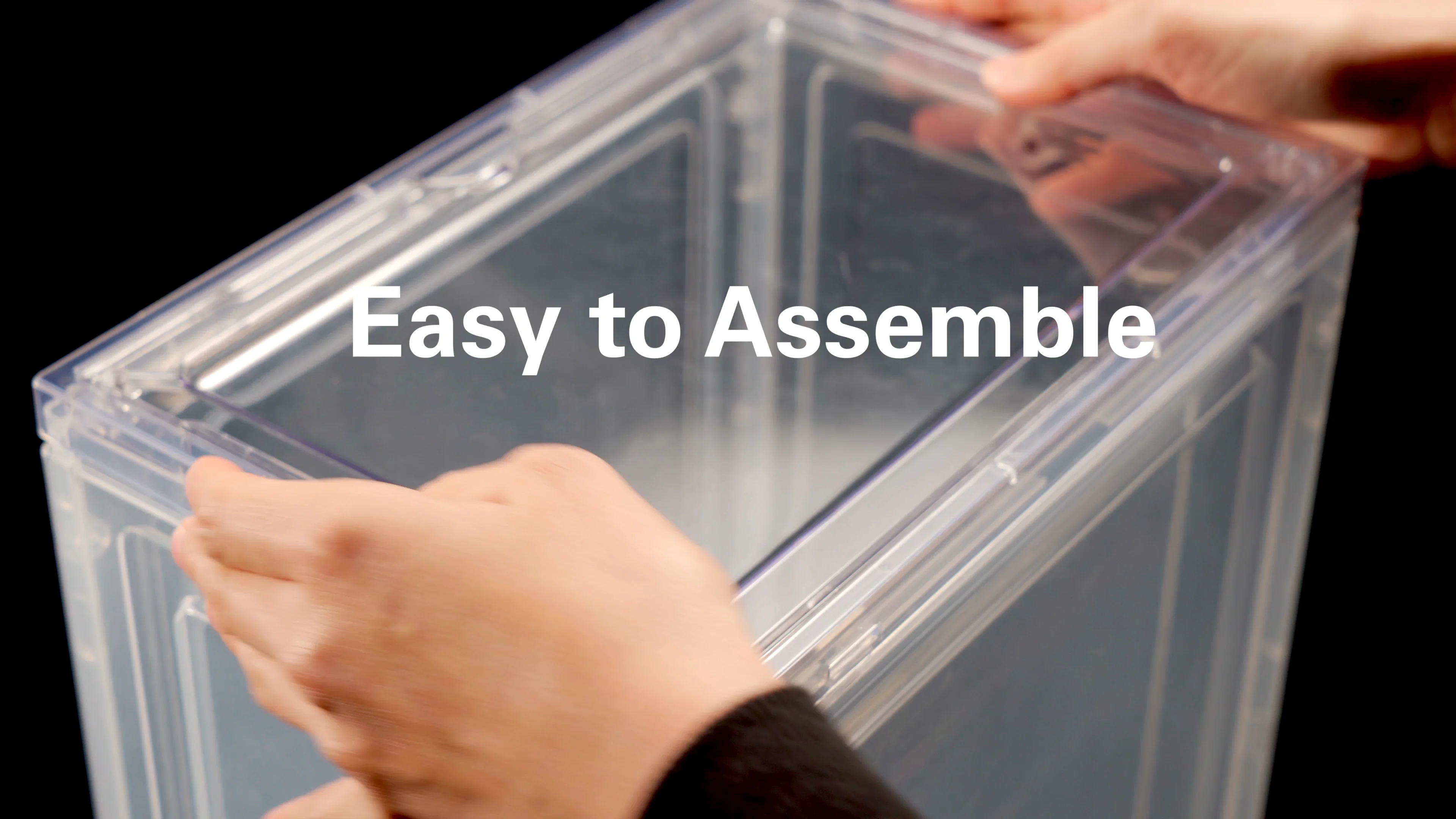 Hot Sale Drop Front Shoe Box For Sneaker Display Shoe Box Storage