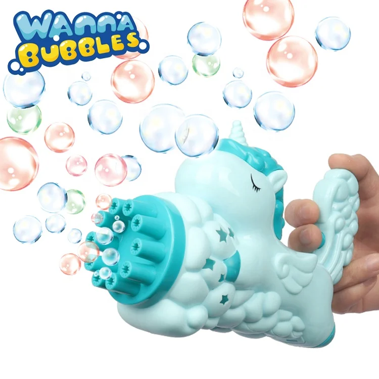 Kid Bubble Machine Soap Water Automatic Blowing Bubble Machine