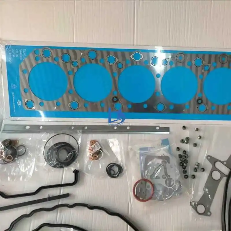 Excavator Parts D12D Full Gasket Kit 11715805 Engine Cylinder Repair Kit with Head Gasket Overhaul Gasket Set for EC360B EC460B