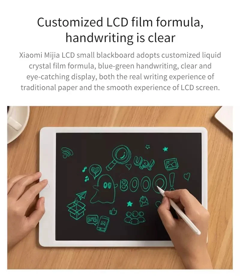 Xiaomi Mijia 10 inch Kids LCD HandWriting Small Blackboard Writing Tablet with Pen Digital Drawing Electronic Imagine Pad