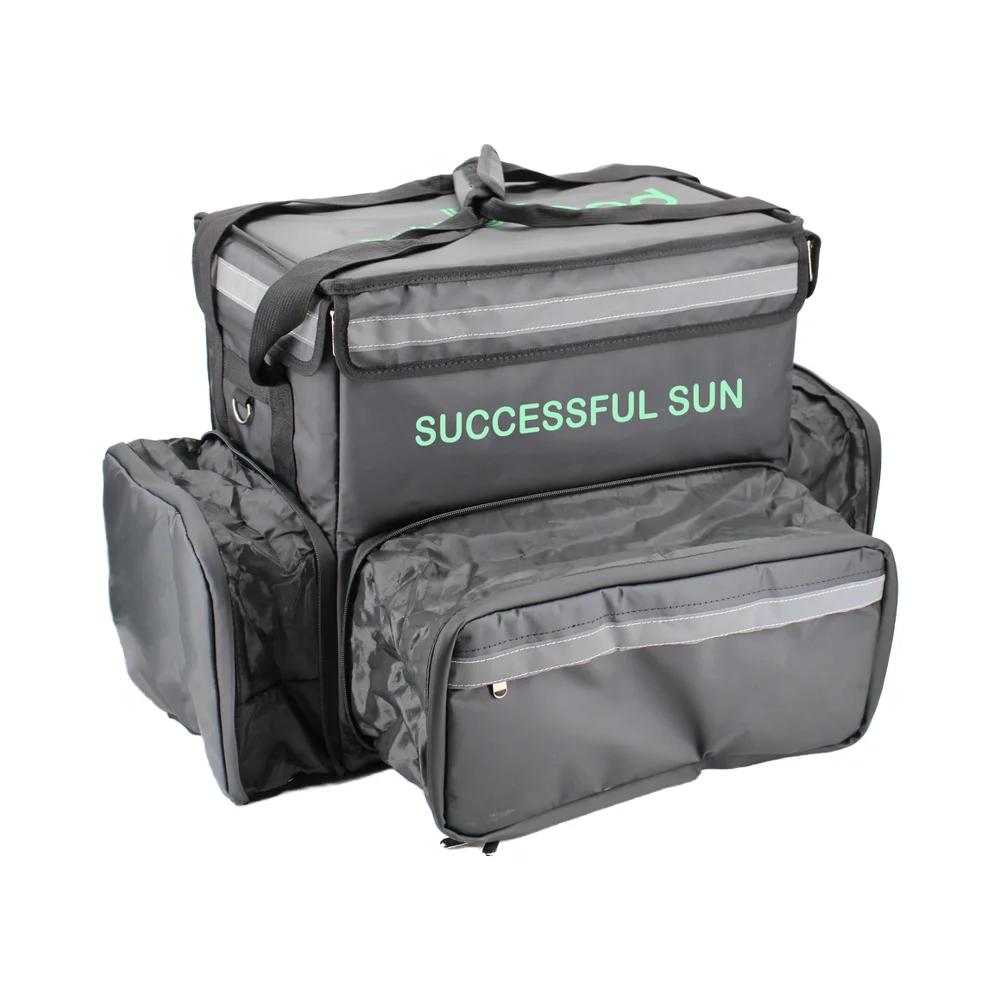 product customized  insulated  food delivery backpack thermal bag waterproof bike delivery bag-2