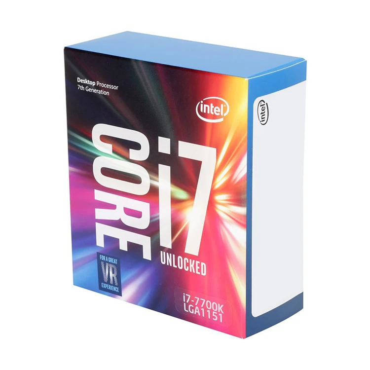 CPU Intel Core i7-7700K 4個セット Intel Core I7 7700K - 4 Cores up to 4.5 Ghz - DDR4 Memory