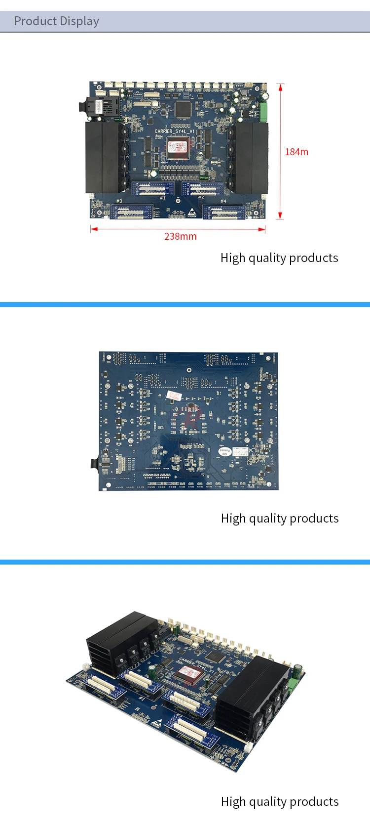 3heads XP600 Carriage Board for Nocai Inkjet Printer