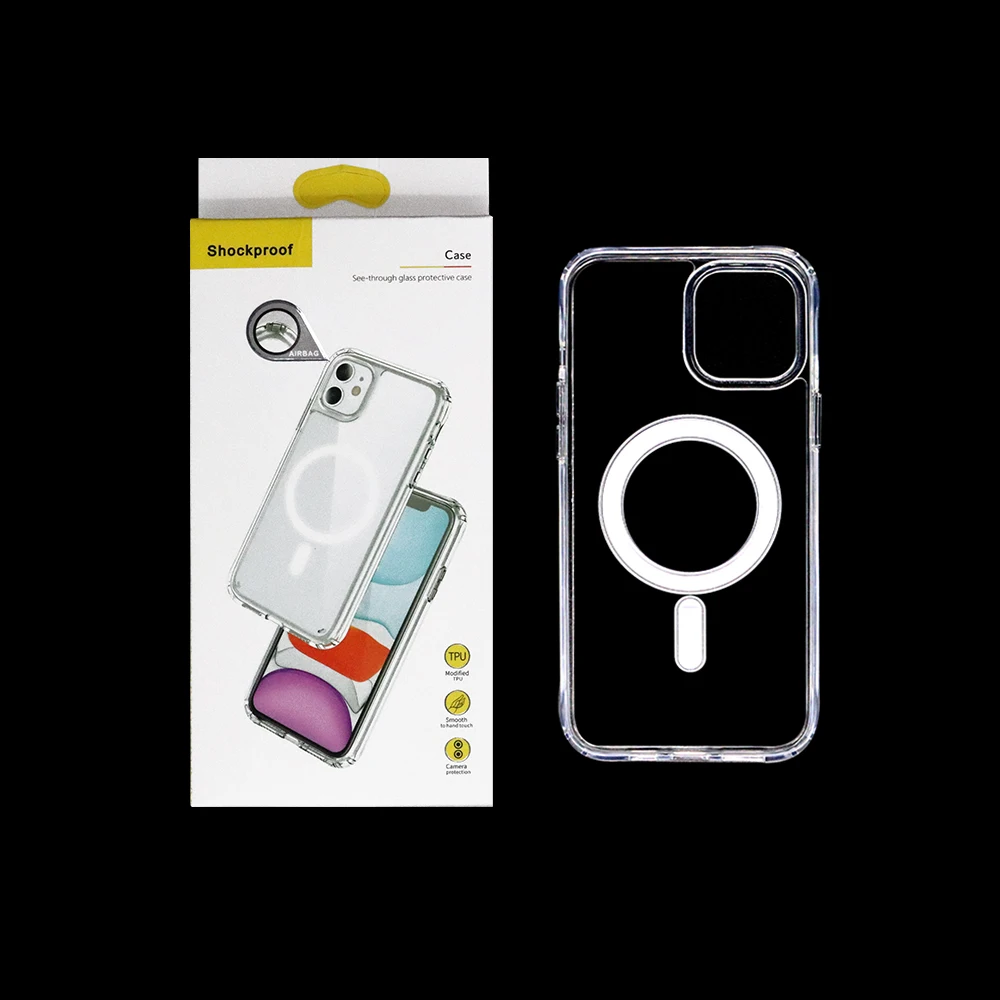 Original Clear For Magsafe Wireless Charging Animation Case