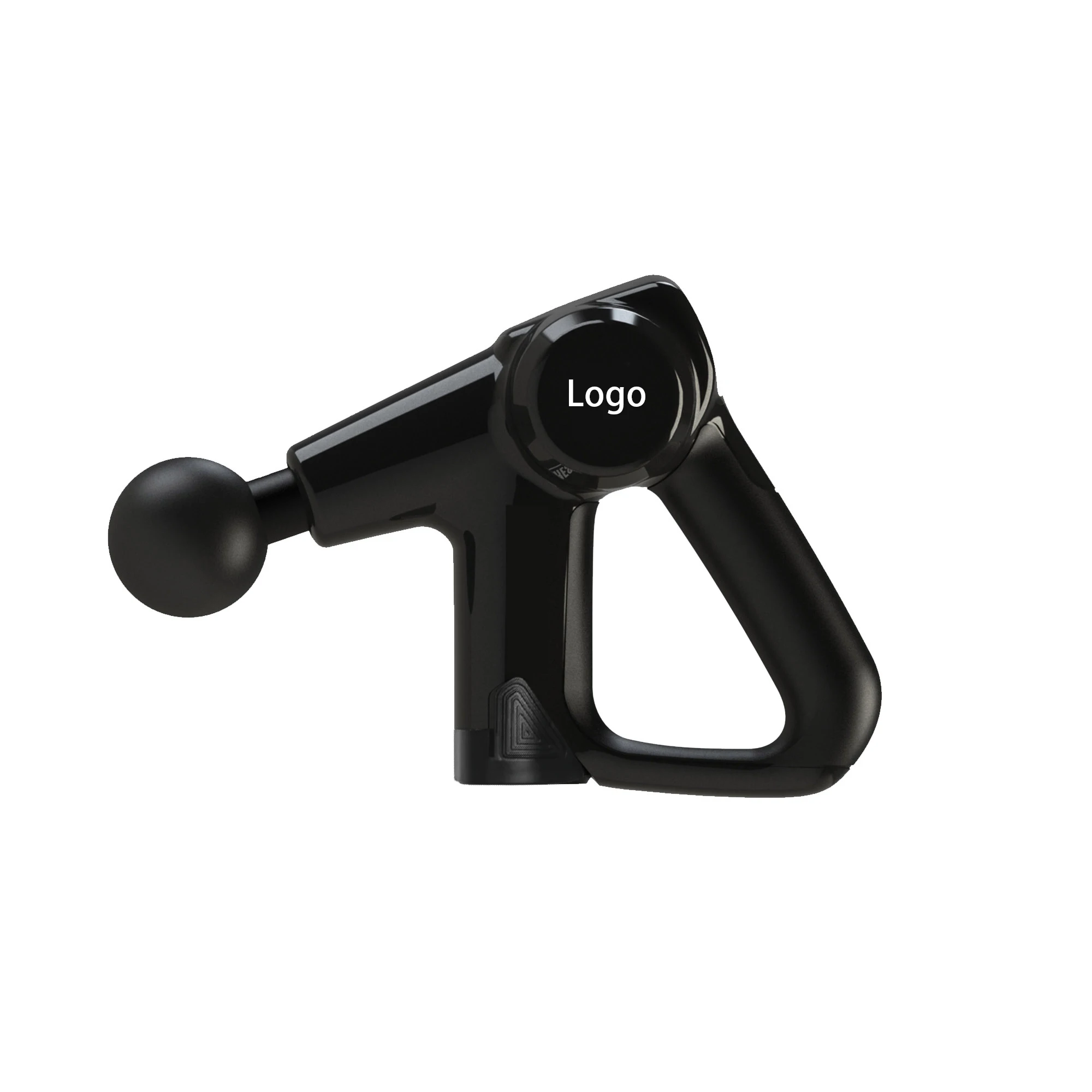 Crifit-masajeador muscular de 12V con batería de litio, pistola de