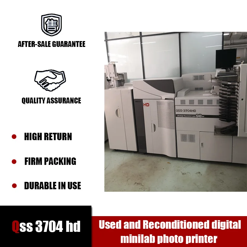 Used and Reconditioned Digital Minilab Qss 3704 hd Noritsu Photo Printer Made in China