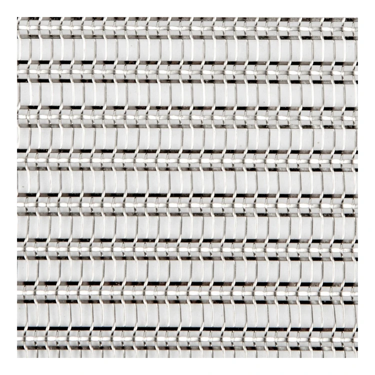 Architectural Woven Wire Mesh Metal Wire For Laminated Glass