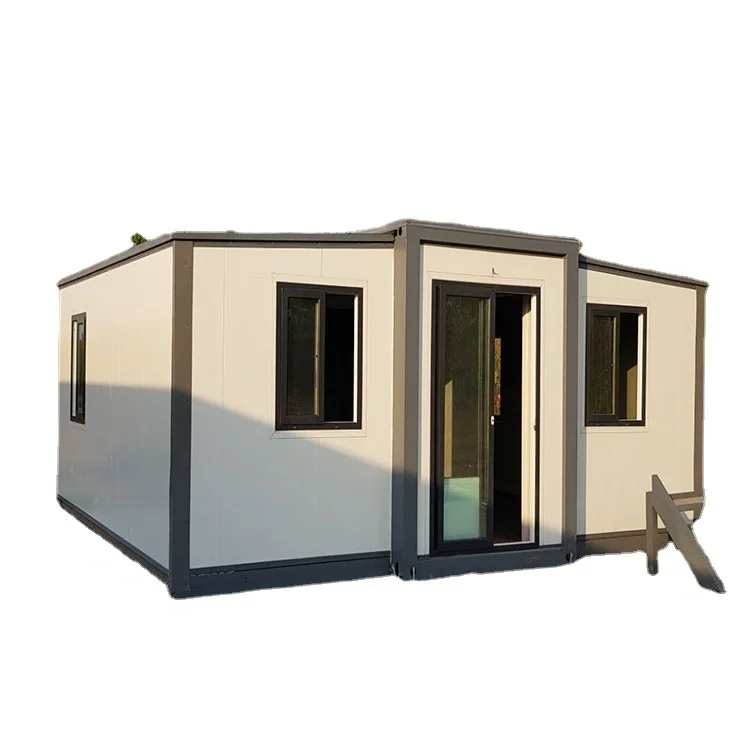 Factory Custom  20ft 10ft 30ft Prefabricated Holiday Hut  Prefab Folding Expandable Container House Hotel Guest Home for Resort
