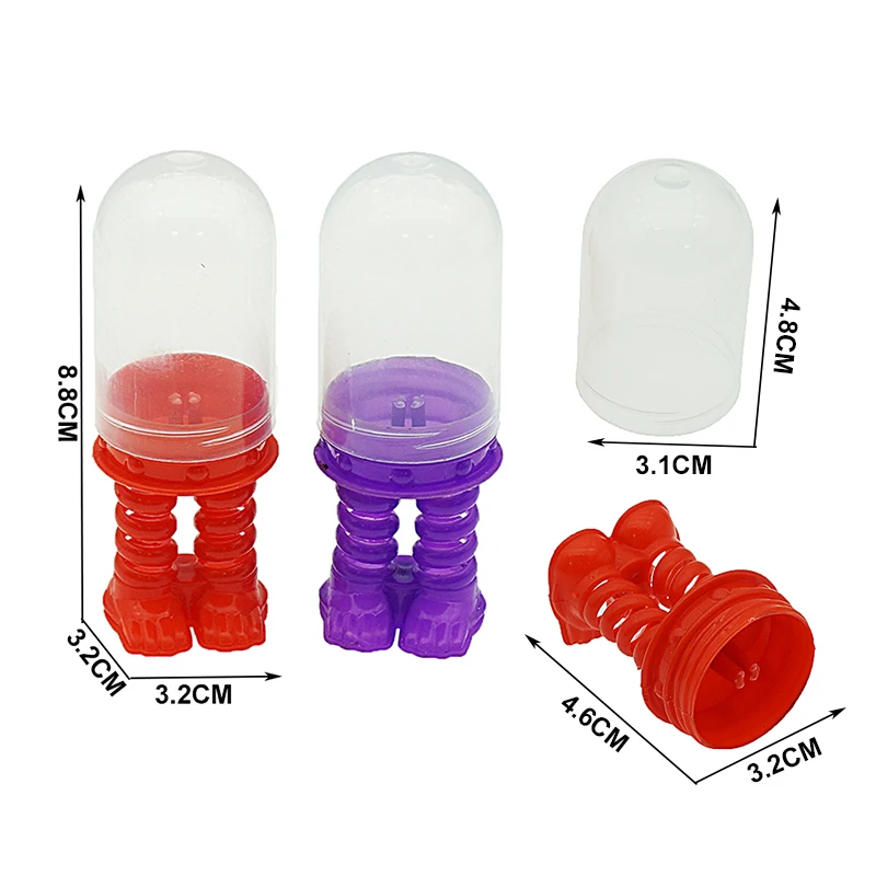 Spring Butt Candy Bottle Plastic Candy Container Toys for Kids Candy Toys