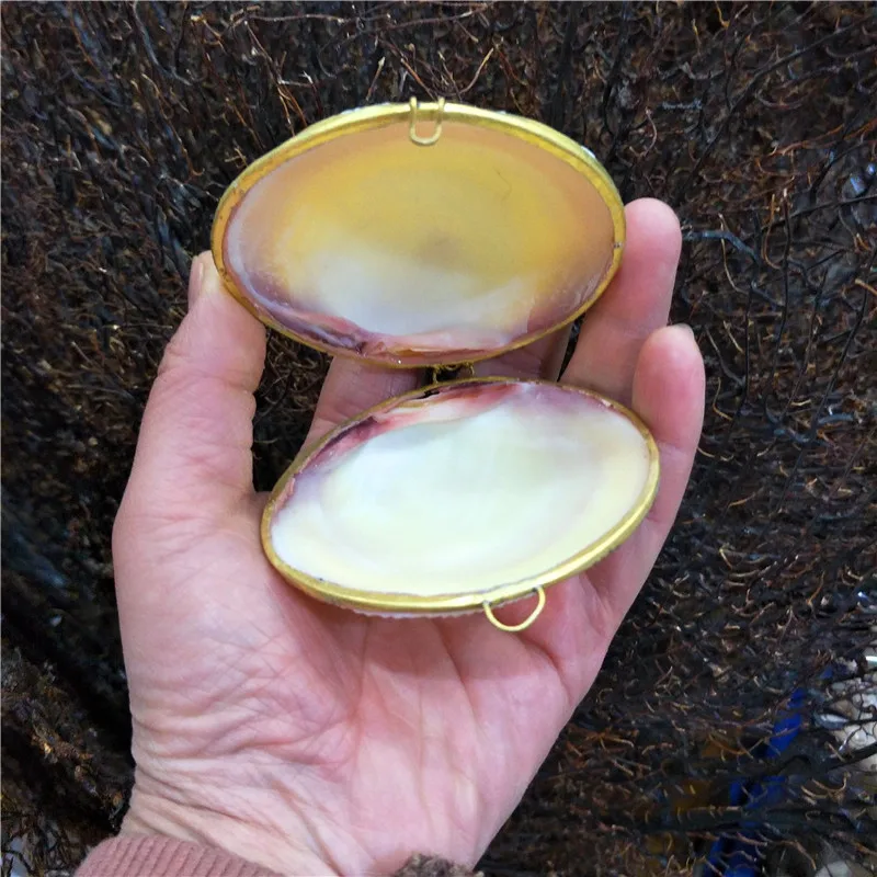 Alibaba.com: Natural Mother of Pearl Jewelry Casket, Sea Shell Ring ...