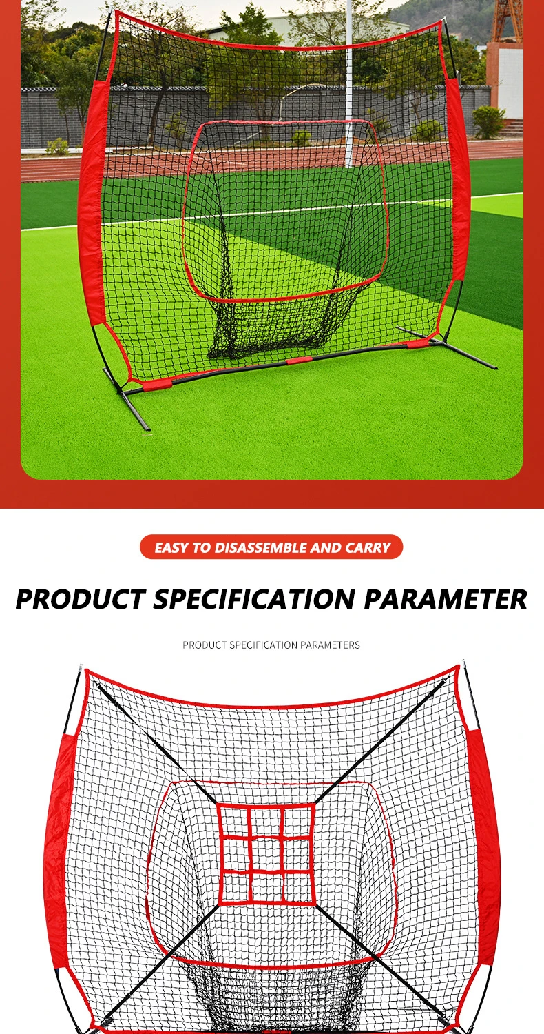 How True Outdoor 7x7ft Baseball Softball Pitching Target Net Durable ...