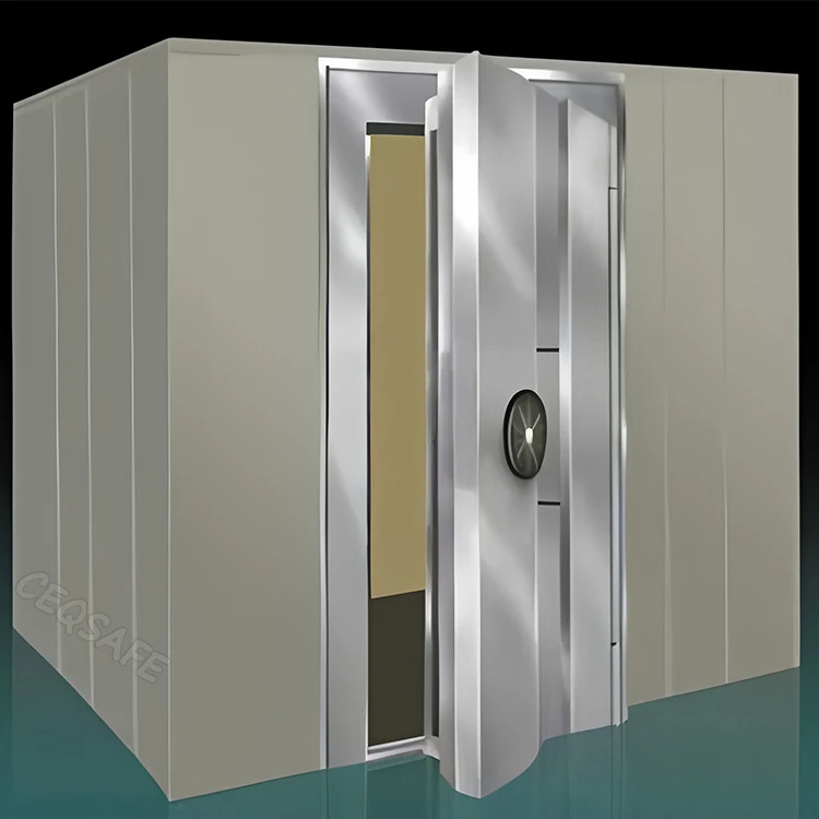 CEQSAFE Custom High Quality Vault Door Steel Bank Vault Metal Security Strong Room factory