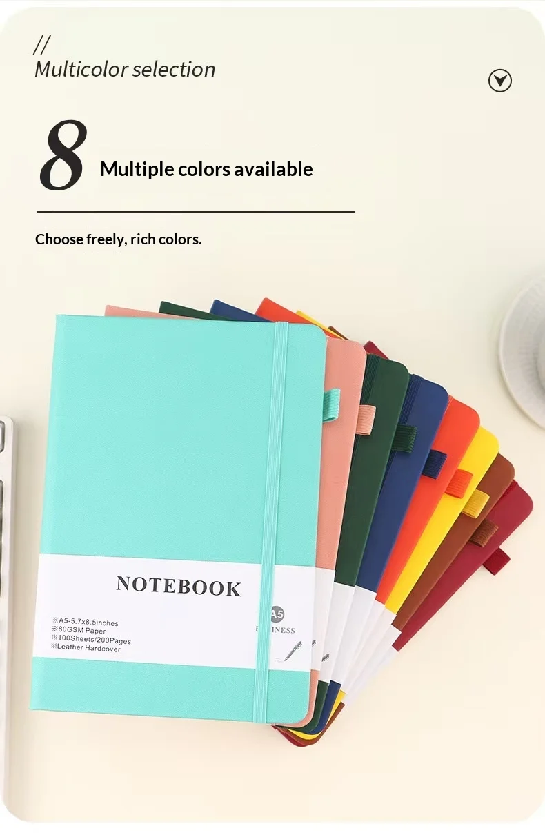 Notebook customization wholesale enterprise business gift customization horizontal line enterprise customization LOGO preview 5