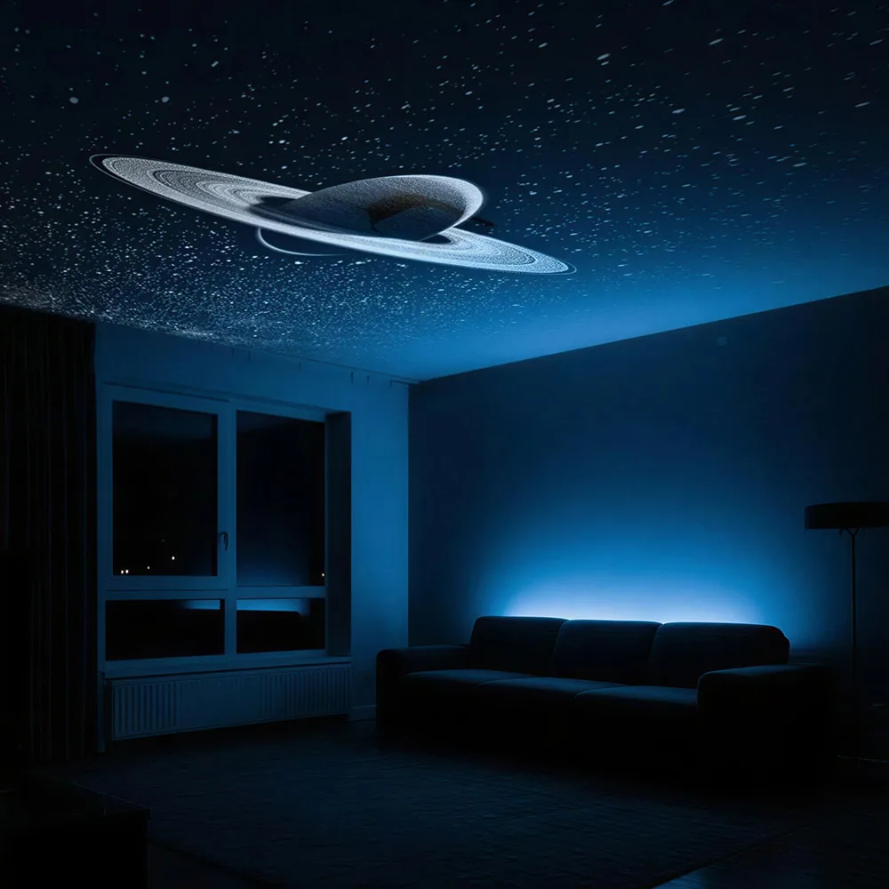 USB Starry Sky Roof Light for Car, LED Full Starry Projection Interior Atmosphere Lamp Night Auto Decoration Lighting