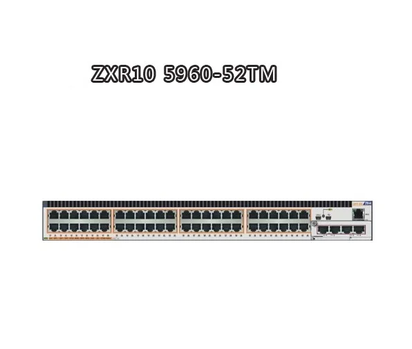 Switchソフト 5点 ZXR10 5960-52TM-L-OUT 10 Gigabit Switch - 24 GE RJ45 Ports, CE