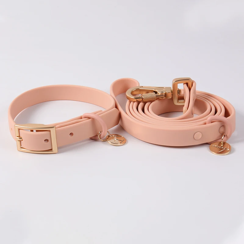 Wholesale Soft Pvc Waterproof Dog Buckle Collar Leash With Name Tag ...