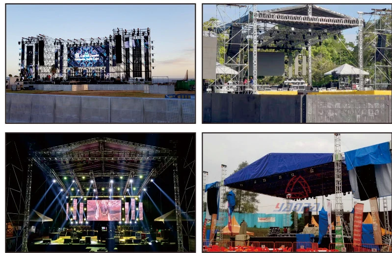Aluminum Outdoor Event Truss System Concert Roof Truss For Hanging ...