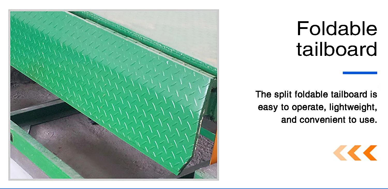 6t-10t Fixed Loading Ramp Hydraulic Ramp For Trucks Lift To Load ...