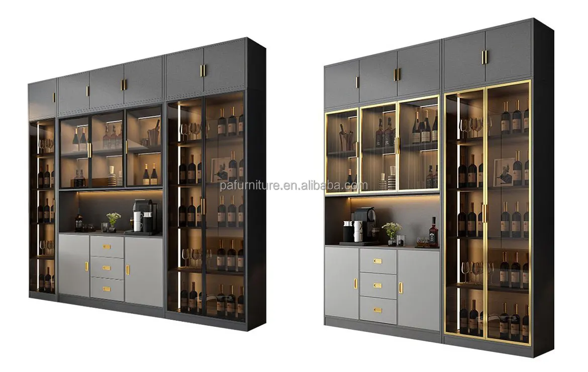 Pa Luxury Furniture Home Living Room Rack Storage Display Modern Coffee