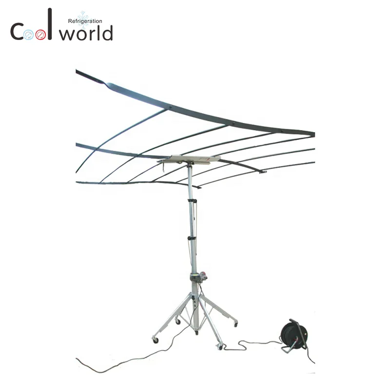 5M Air Conditioning Installation Electric Portable Lifter with Wheel