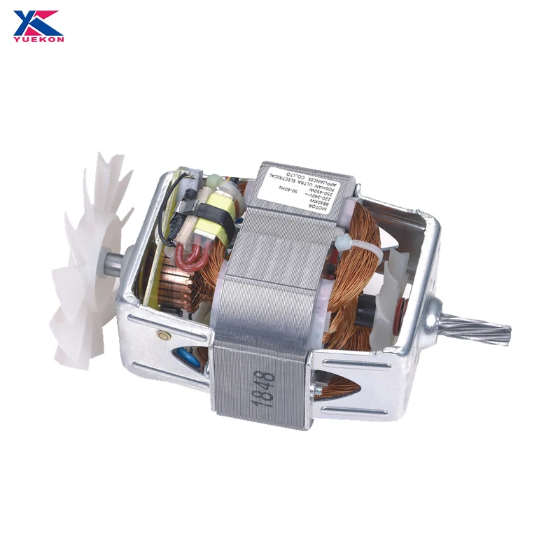 Custom Class B Class F Electric Single Phase 250w 300w AC DC Motor 2 Poles 220v 17000rpm Meat Grinder Induction Motor