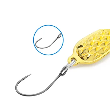 Micro Metal Spoon Lure, Ultralight Stream Spoon for Minnow, Bleak, Topmouth Culter and Bass, Freshwater Imitation Fishing Bait – Metal Jig – view 5